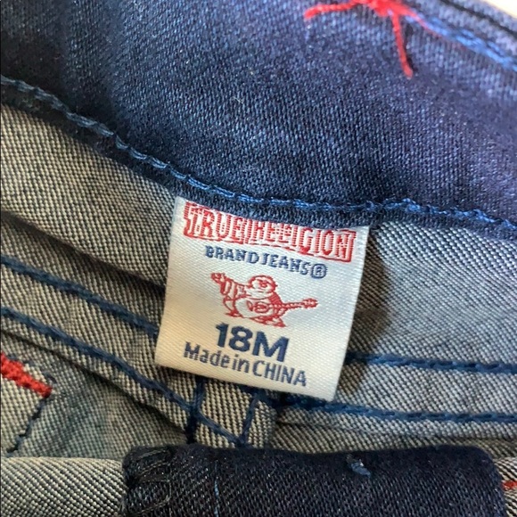 True religion denim toddler Shorts - Picture 3 of 3